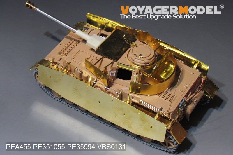 Voyager modèle PEA455 Panzer allemand de la seconde guerre mondiale.IV Ausf.H première version Schurzen (GP) 1/35 – Bild 4