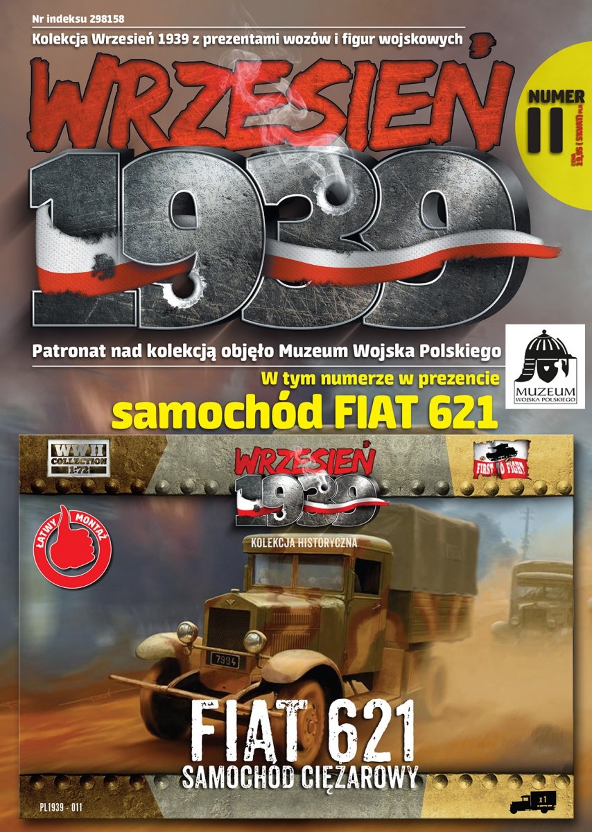 Premier à combattre PL011 - Polski Fiat 621 L (1/72)