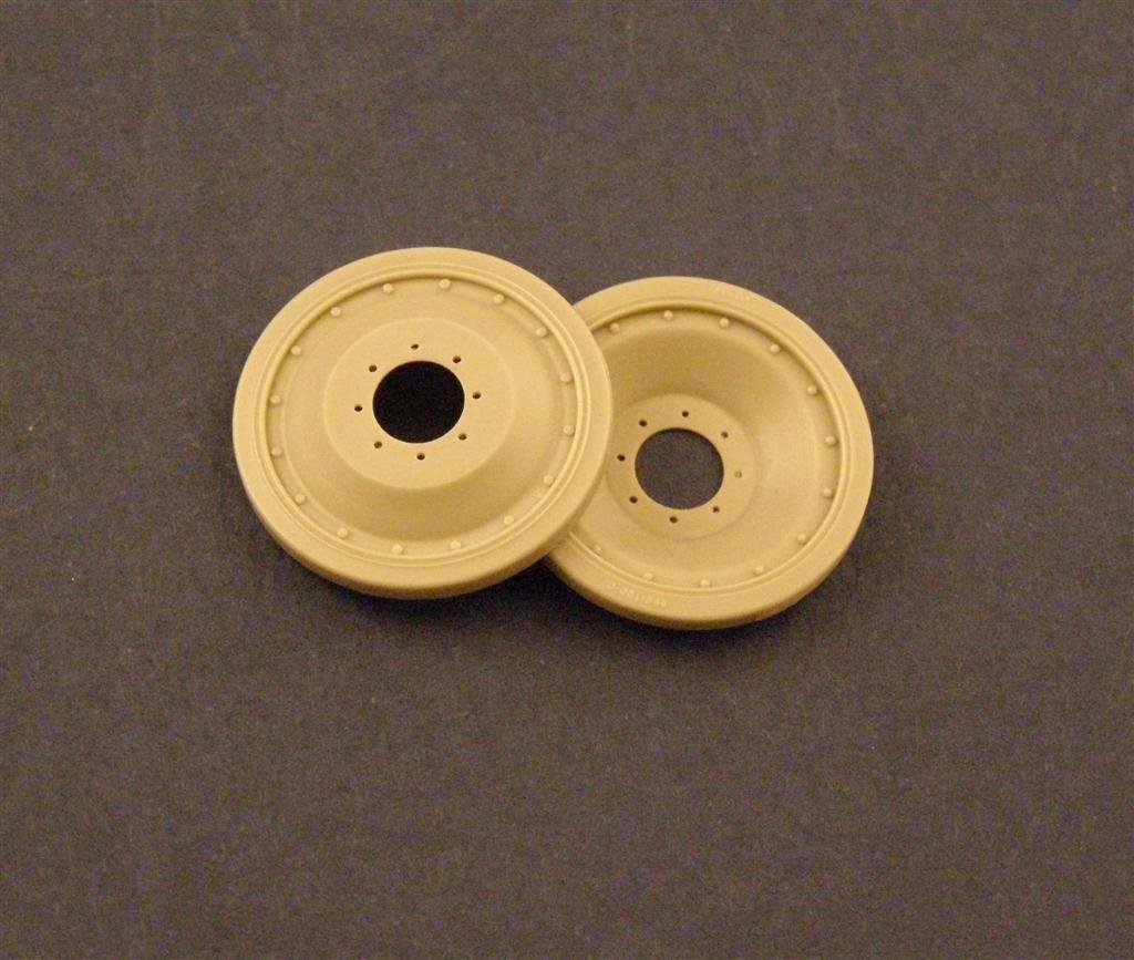 Roues de rechange Panzer Art RE35-041 pour char Panther D 1/35