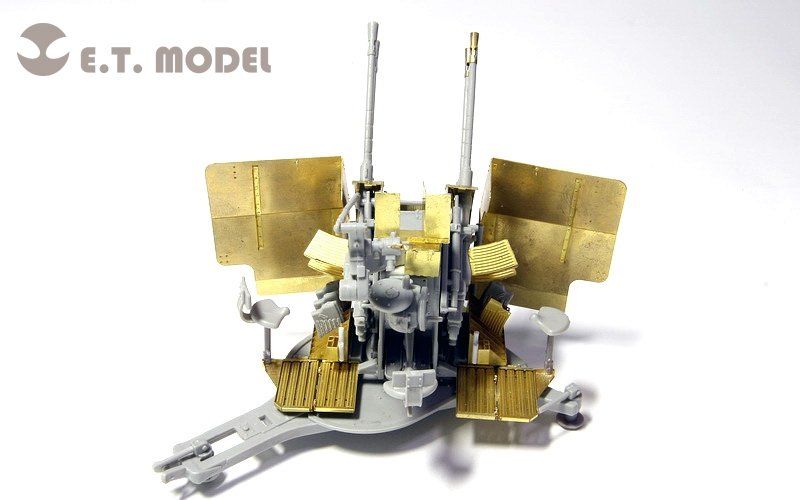 Maquette ET E35-027 Canon antiaérien allemand FLAK 38 de 2 cm de la Seconde Guerre mondiale (pour TRUMPETER 02309) (1/35)  – immagine 3