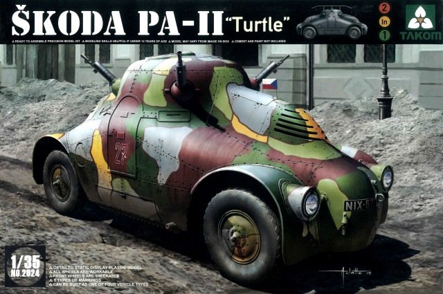 Takom 2024 Skoda PA-II Tortue 1/35