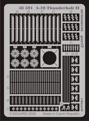 Armement Eduard 48591 A-10 1/48 (HOBBY BOSS)