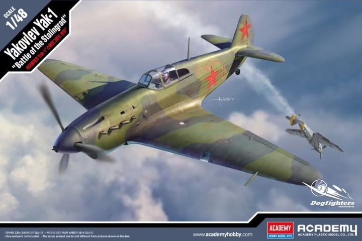 Académie 12343 Yakovlev Yak-1 Bataille de Stalingrad 1/48