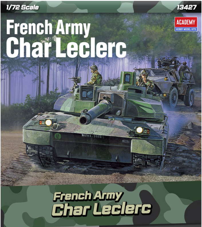 Academy 13427 Char Leclerc de l&amp;#39;armée française 1/72 – Bild 3