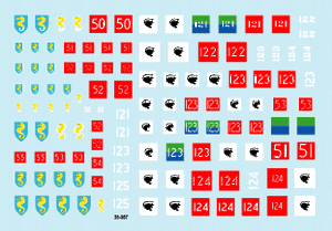 Star Decals 35-968 4e et 27e brigades blindées britanniques 1/35 – immagine 2