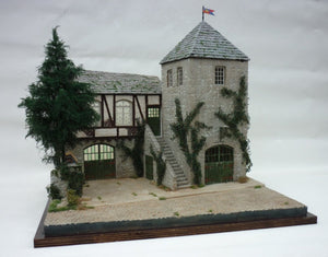 RT-Diorama 35242 Socle de diorama : « Vieux manoir » 1/35  – image 4