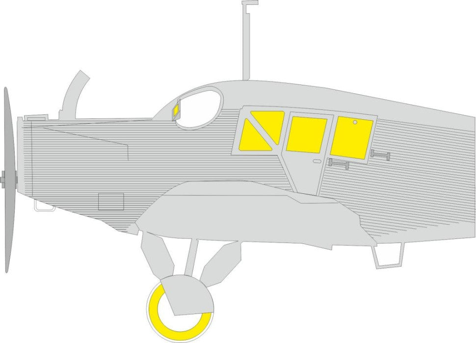 Eduard EX1084 Junkers F.13 TFMasques MINIART 1/48