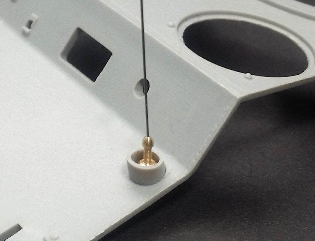 Panzer Art SU35-003 Support d&amp;#39;antenne pour véhicule blindé soviétique de la Seconde Guerre mondiale (1940-43, 3 pièces) 1/35 – image 3