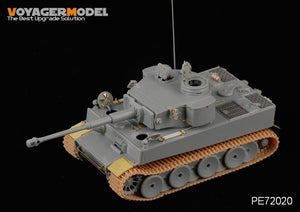 Maquette Voyager PE72020, char allemand Tiger I de la Seconde Guerre mondiale, production initiale pour DRAGON 7370 au 1/72 – image 2