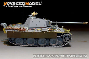 Maquette Voyager PE35883 Panther G allemand de la Seconde Guerre mondiale, version ultérieure, pour DRAGON 1/35 – image 3
