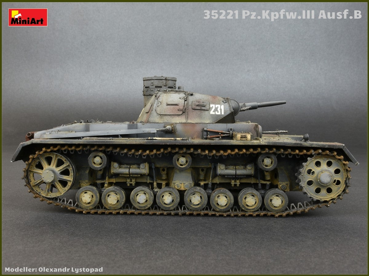 MiniArt 35221 Pz.Kpfw.III Ausf.B avec équipage 1/35 – image 8
