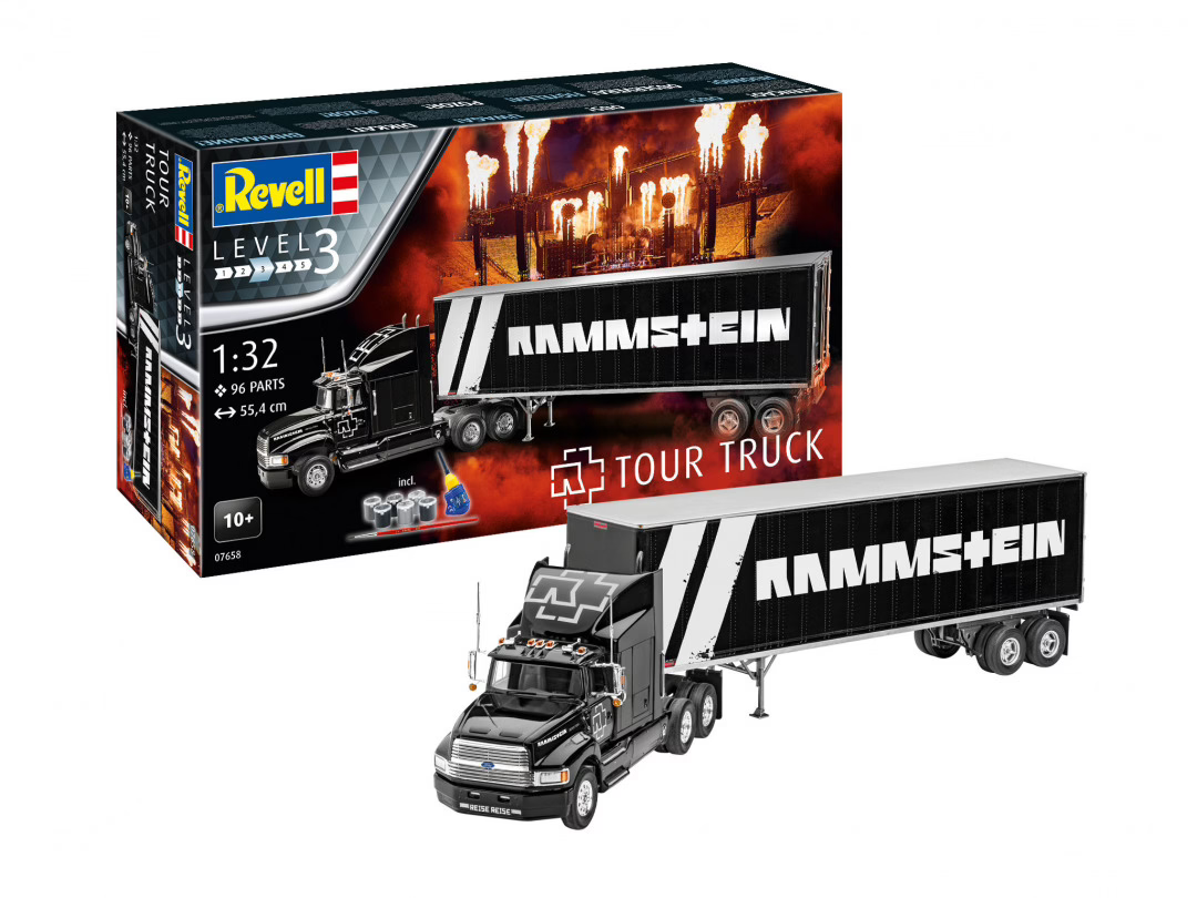 Coffret cadeau Revell 07658 Camion de tournée Rammstein 1/32
