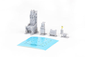 Siège éjectable Eduard 6481035 A-10C - Impression Great Wall Hobby 1/48