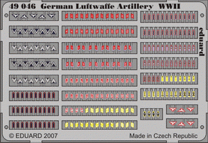 Eduard 49046 Artillerie allemande de la Luftwaffe Seconde Guerre mondiale 1/48