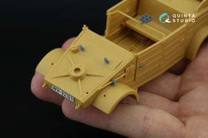 Quinta Studio QD+35143 Kubelwagen Type 82 Intérieur imprimé en 3D et coloré sur papier décalcomanie (Hero) (avec pièces en résine imprimées en 3D) 1/35 – immagine 11