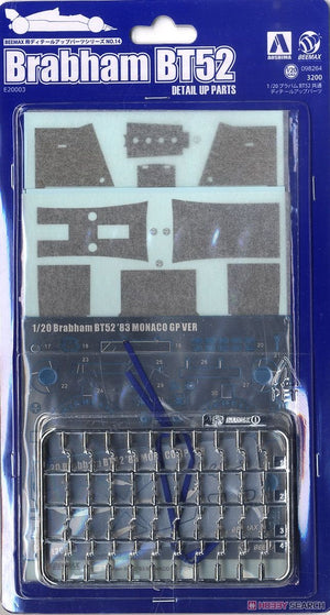 Pièces de détail Beemax E20003 Brabham BT52 1/20