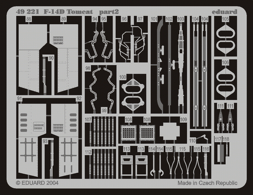 Eduard 49221 F-14D 1/48 Hasegawa  – immagine 3