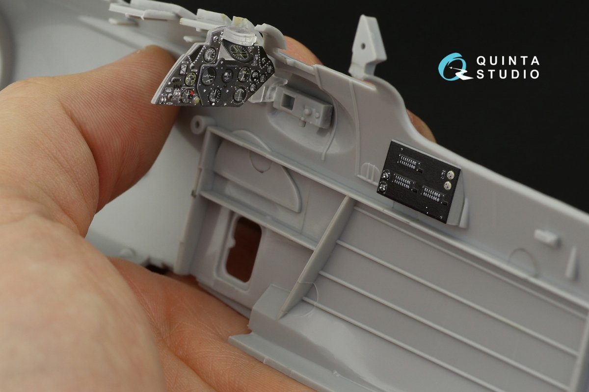 Intérieur imprimé en 3D et coloré sur papier décalcomanie Quinta Studio QD32117 Fairey Swordfish Mk.II (Trumpeter) 1/32 – image 11
