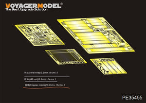 Maquette Voyager PE35455 Canon d&amp;#39;assaut BT-42 Basic de l&amp;#39;armée finlandaise de la Seconde Guerre mondiale pour TAMIYA 35318 au 1/35