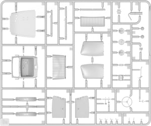 MiniArt 38059 TEMPO E400 STAHLBLECHPRITSCHE CAMION 3 ROUES 1/35 – imagen 14