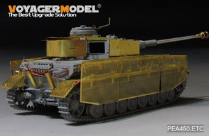 Voyager modèle PEA450 WWII allemand Pz.Kpfw.IV Ausf.J &amp;quot;Thoma Shields&amp;quot; treillis métallique schürzen (dernière production) (POUR Boder 35008) 1/35 – imagen 4