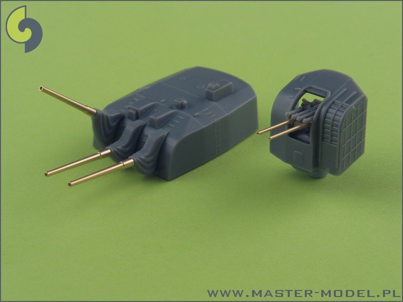 Armement Master SM-350-052 IJN Mikuma - canons de 15,5 cm (15 pièces), 12,7 cm (8 pièces) – Bild 4
