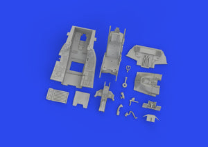 Maquette Eduard 648973 F-16C Block 52 de 1997 (cockpit) - Modèle imprimé Kinetic au 1/48 – imagen 5