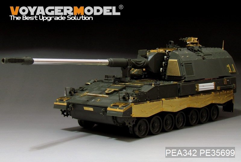 Jupes latérales pour char allemand moderne PzH2000 (modèle Voyager PEA342, pour MENG TS-012) à l&amp;#39;échelle 1/35 – immagine 3