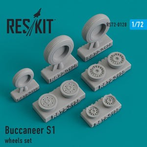 RESKIT RS72-0128 BUCCANEER S1 ENSEMBLE DE ROUES 1/72