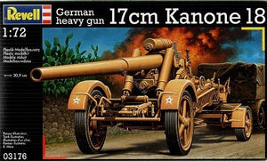 Revell 03176 Canon lourd allemand 17cm Kanone 18 (1/72)