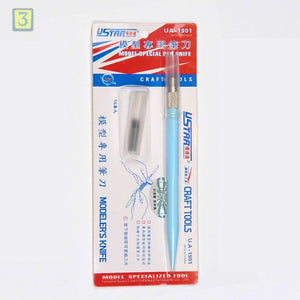 Kit couteau pliant U-Star UA-91901 16 en 1 (couteau et 15 lames de rechange)