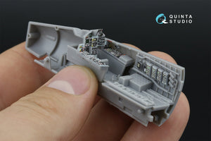 Quinta Studio QD72187 F-15C Late/J Late 3D-Printed &amp;amp; colored Interior on decal paper (Fine Molds) 1/72 – image 11