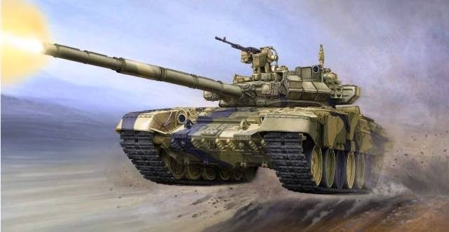 Tourelle moulée Trumpeter 05560 pour char de combat principal russe T-90 (1/35)