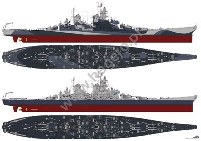 Kagero 7020 Le cuirassé USS Missouri EN/PL – image 4
