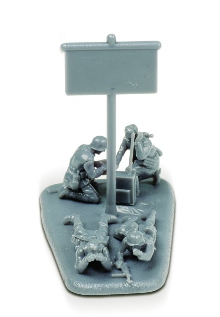 Zvezda 6153 Équipe de reconnaissance allemande 1939-1942 (Art de la tactique) 1/72 – immagine 6