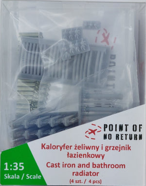 Point de non-retour 3523024 Radiateur en fonte et radiateur de salle de bains 1/35 – imagen 20