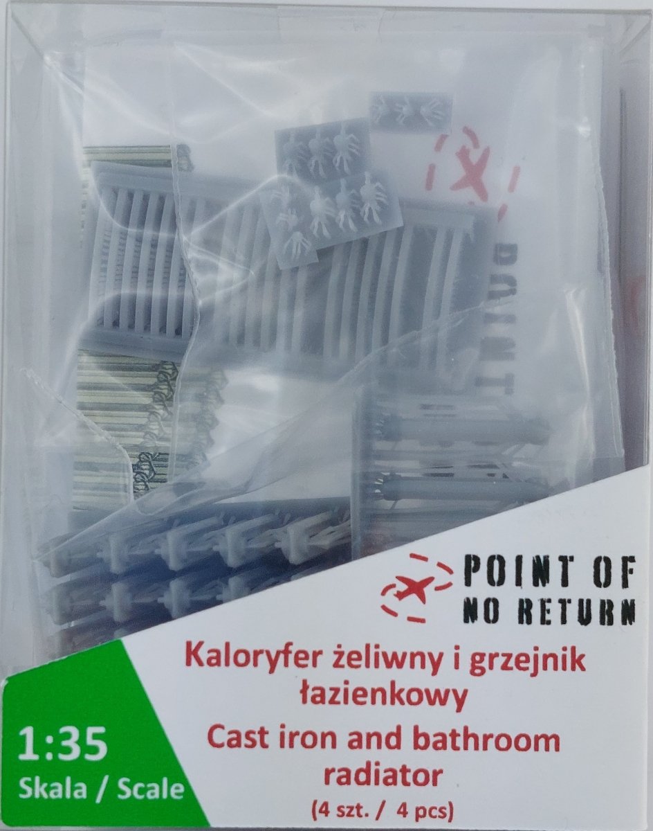 Point de non-retour 3523024 Radiateur en fonte et radiateur de salle de bains 1/35 – imagen 20