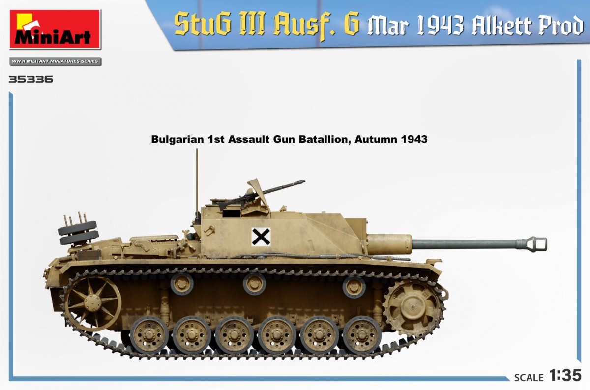 Mini Art 35336 StuG III Ausf. G mars 1943 Alkett Prod 1/35 – Bild 6