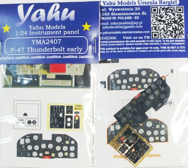 Yahu YMA2407 P-47 Cinétique précoce (1/24)