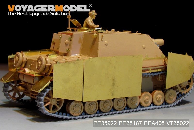 Maquette Voyager PE35922 Sturmpanzer IV Brummbar allemand de la Seconde Guerre mondiale, version de base, pour Tamiya 35353, échelle 1/35  – immagine 13
