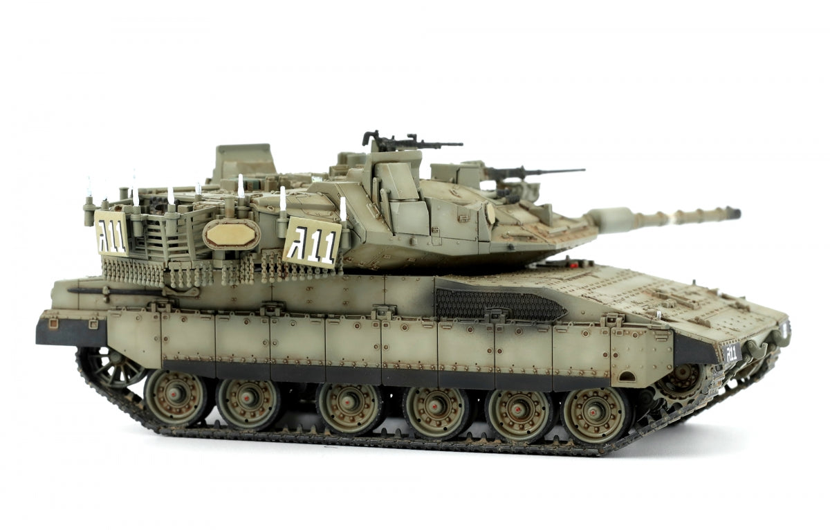 Maquette Meng 72-006 Char de combat principal israélien Merkava Mk.4M avec système de protection active Trophy, échelle 1/72 – image 4
