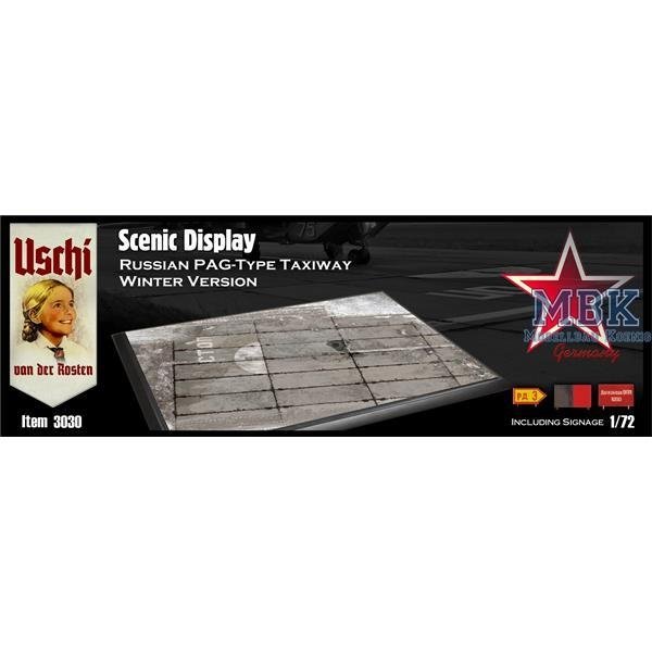 Uschi van der Rosten 3030 Voie de circulation rectangulaire de type PAG russe 1/72