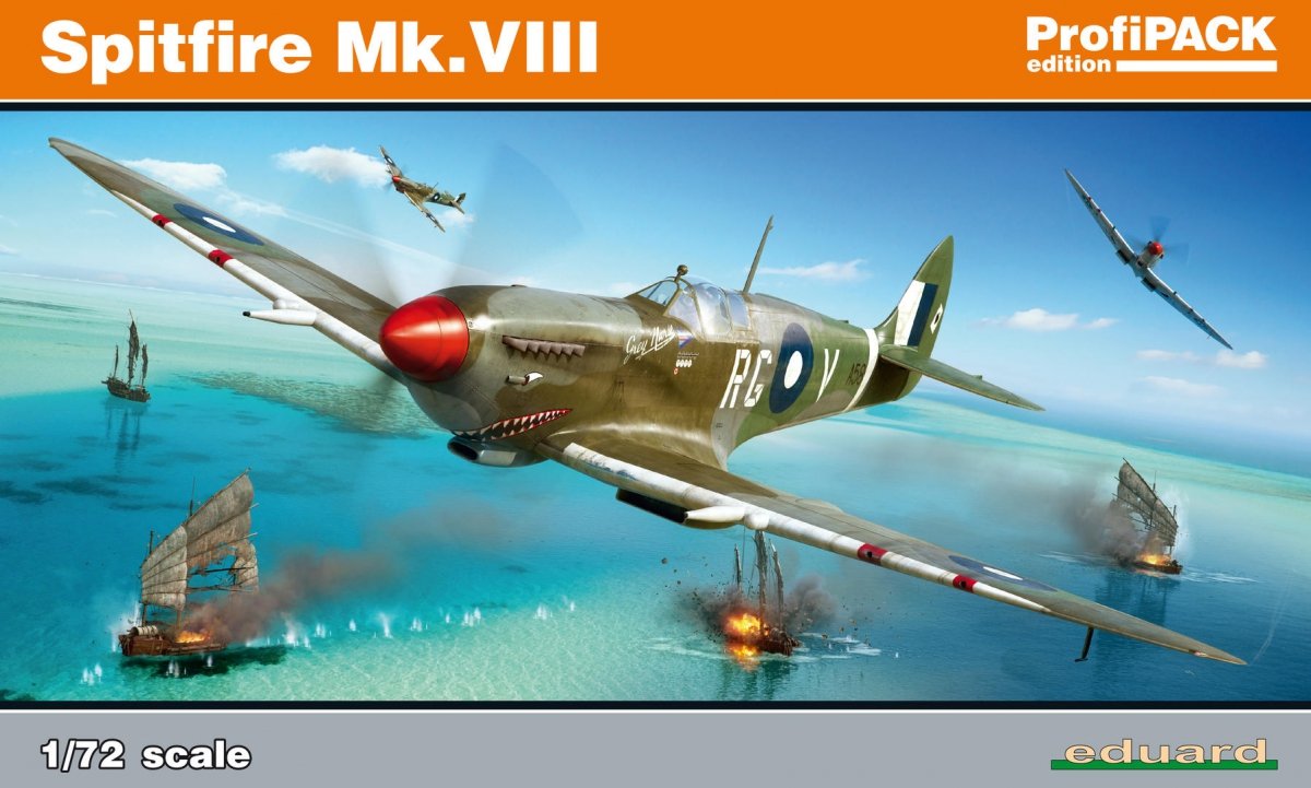 Eduard 70128 Spitfire Mk.VIII 1/72