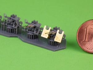 Master SM-200-011 IJN Type 96 25mm - PODWÓJNA podstawa - wczesna z celownikiem pierścieniowym (4 szt.) 1/200 – image 3