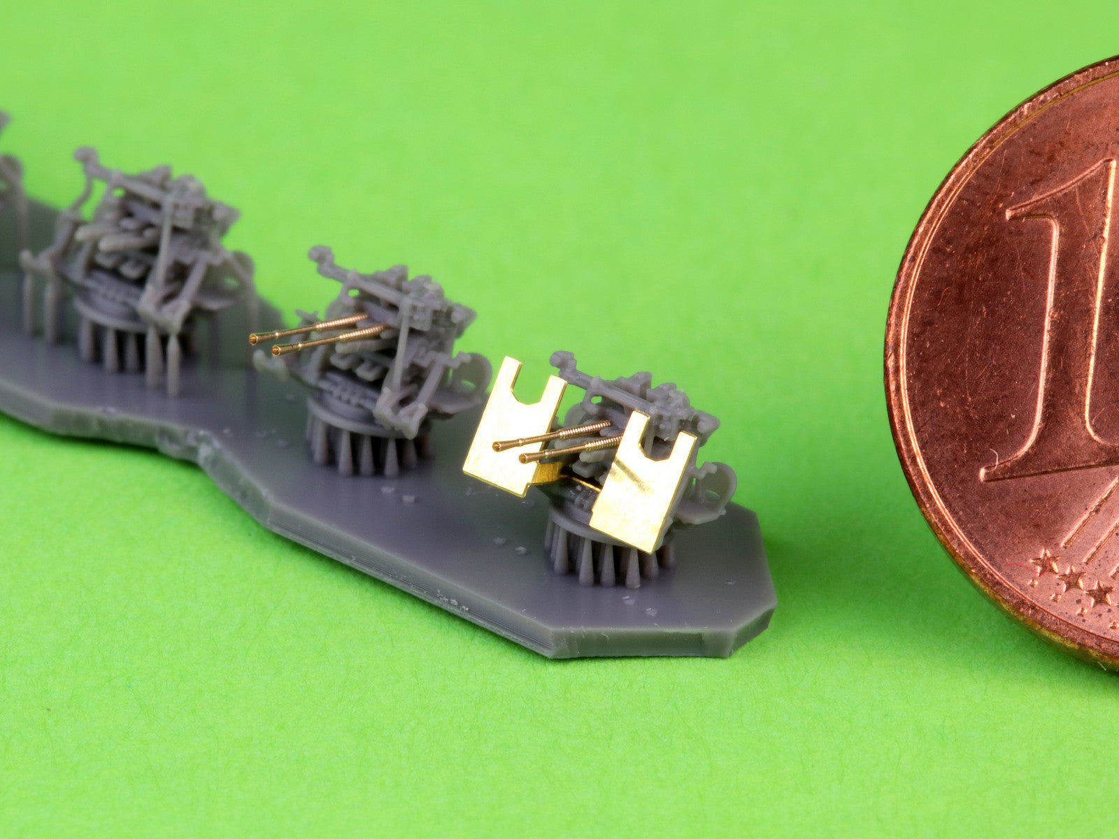 Master SM-350-123 IJN Type 96 25mm - PODWÓJNA podstawa - późna z celownikiem mechanicznym &amp;quot;Le Prieur&amp;quot; (6 szt.) 1/350 – imagen 3