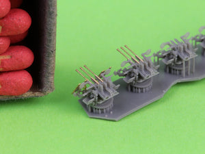 Master SM-350-124 IJN Type 96 25mm - POTRÓJNA podstawa - wczesna z celownikiem pierścieniowym (6 szt.) 1/350 – image 4