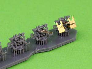 Master SM-350-123 IJN Type 96 25mm - PODWÓJNA podstawa - późna z celownikiem mechanicznym &amp;quot;Le Prieur&amp;quot; (6 szt.) 1/350 – imagen 5