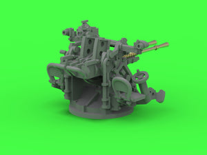 Master SM-350-123 IJN Type 96 25mm - PODWÓJNA podstawa - późna z celownikiem mechanicznym &amp;quot;Le Prieur&amp;quot; (6 szt.) 1/350 – imagen 10