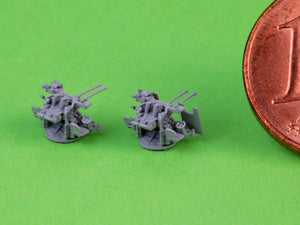 Master SM-350-123 IJN Type 96 25mm - PODWÓJNA podstawa - późna z celownikiem mechanicznym &amp;quot;Le Prieur&amp;quot; (6 szt.) 1/350 – imagen 14