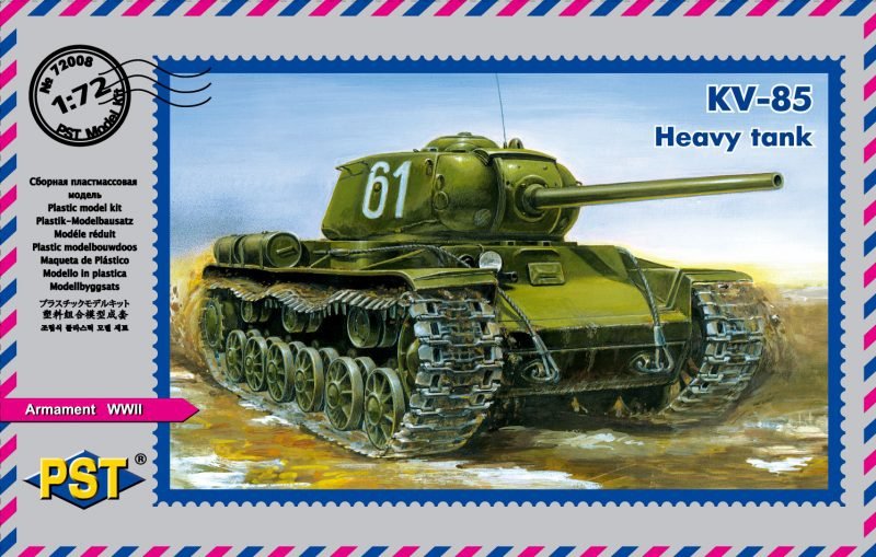 PST 72008 KV-85 Char lourd 1/72